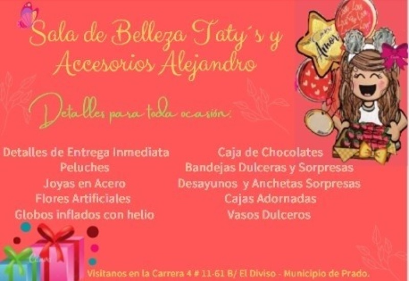 Sala de Belleza Tatys y Accesorios Alejandro