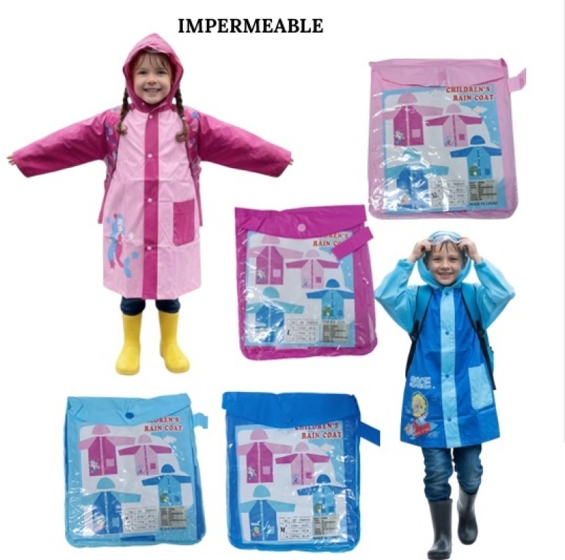 impermeables de niños