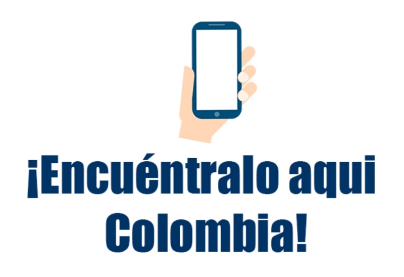 ¡Encuéntralo aqui Colombia!
